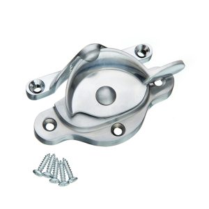Heritage Sash Fastener Non-Locking - Satin Chrome