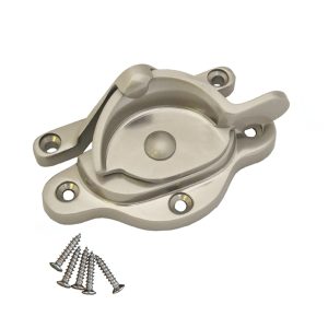 Heritage Sash Fastener Non-Locking - Satin Nickel