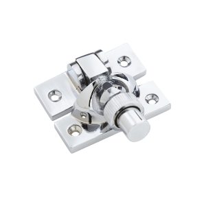Brighton Fastener Solid Brass Non-Locking - Polished Chrome