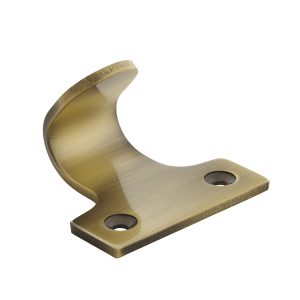 Solid Brass Sash Lifts - Antique Brass