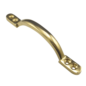 Traditional Dee Handles - Lacquered Brass