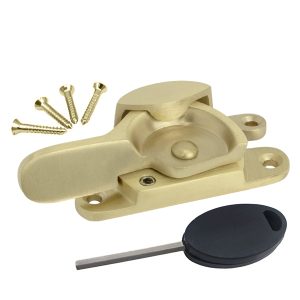Premium Fitch Fastener Locking - Satin Brass