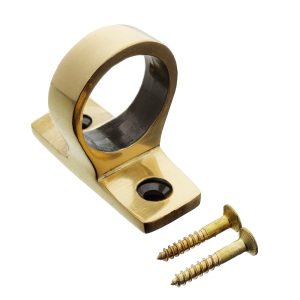 Solid Brass Ring Pulls - Antique Brass