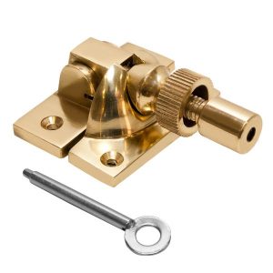 Brighton Fastener Solid Brass Locking - Lacquered Brass