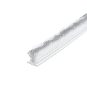 White Brushpile Weatherstrip