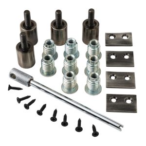 19mm Sash Stops - Set of 4 - Antique Pewter